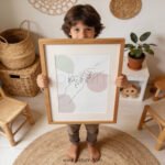 Minimalist Line Art Holding Hands Print – Abstract One Line Love Illustration