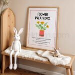 Flower Breathing Poster | Calm Down Strategy for Kids | Mindfulness Classroom Wall Art