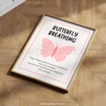 Butterfly Breathing Poster | Calm Down Strategy for Kids | Mindfulness Classroom Wall Art