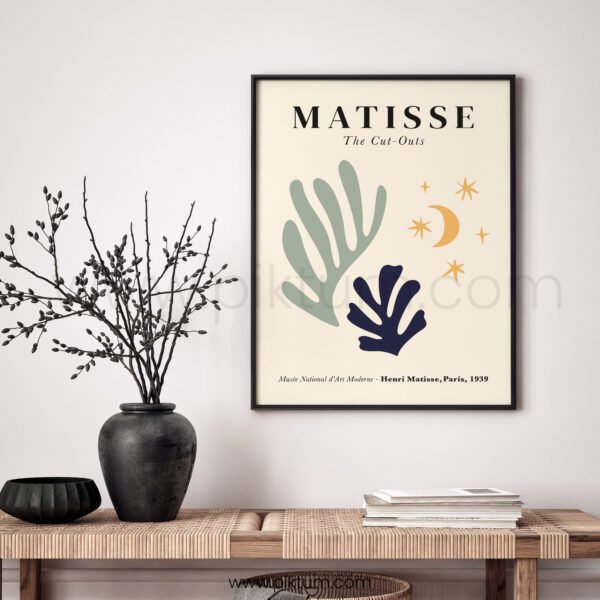 Modern Matisse Printable Wall Art - The Cut-Outs