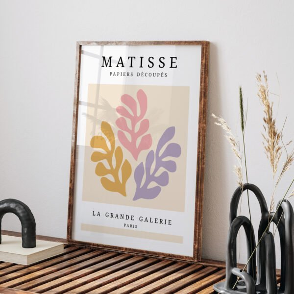 Matisse Printable Wall Art - Papiers Découpés