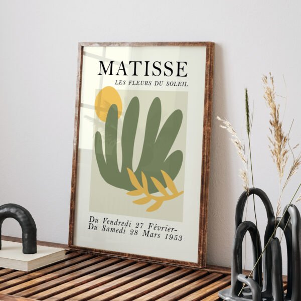 Matisse Inspired Printable Wall Art - Minimalist Decor
