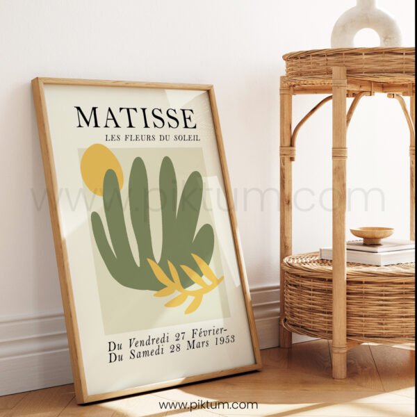Matisse Inspired Printable Wall Art - Minimalist Decor