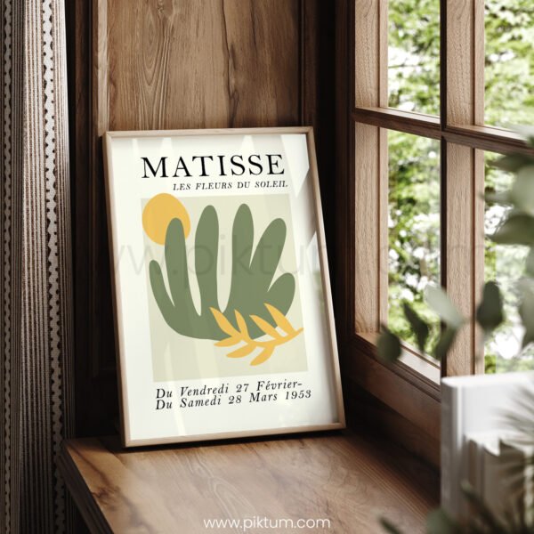 Matisse Inspired Printable Wall Art - Minimalist Decor
