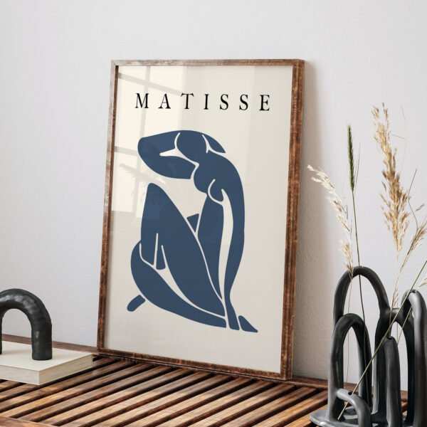 Abstract Matisse Style Printable Wall Art - Modern Home Decor