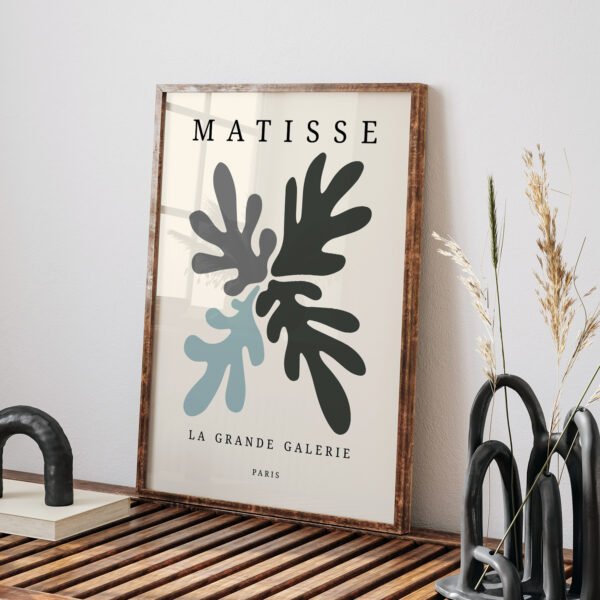 Modern Abstract Matisse Inspired Printable Wall Art