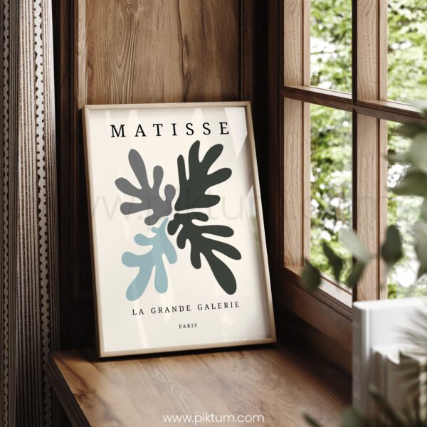 Modern Abstract Matisse Inspired Printable Wall Art