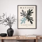 Modern Abstract Matisse Inspired Printable Wall Art