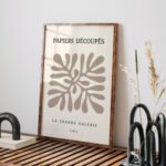 Elegant Minimalist Printable Wall Art - Papiers Découpés