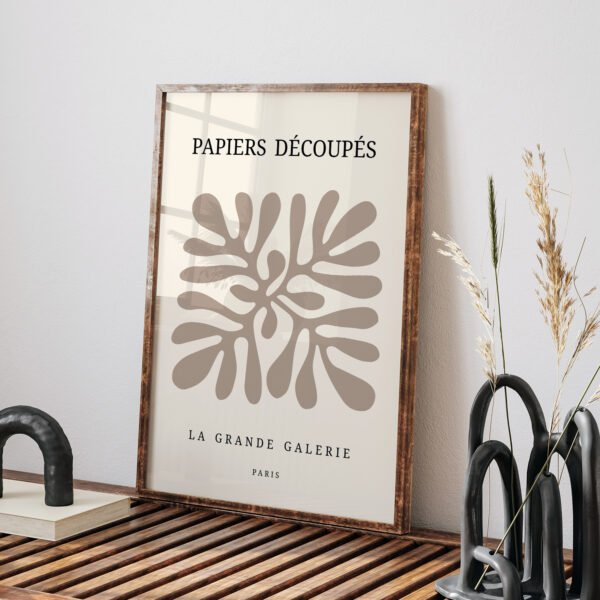 Elegant Minimalist Printable Wall Art - Papiers Découpés