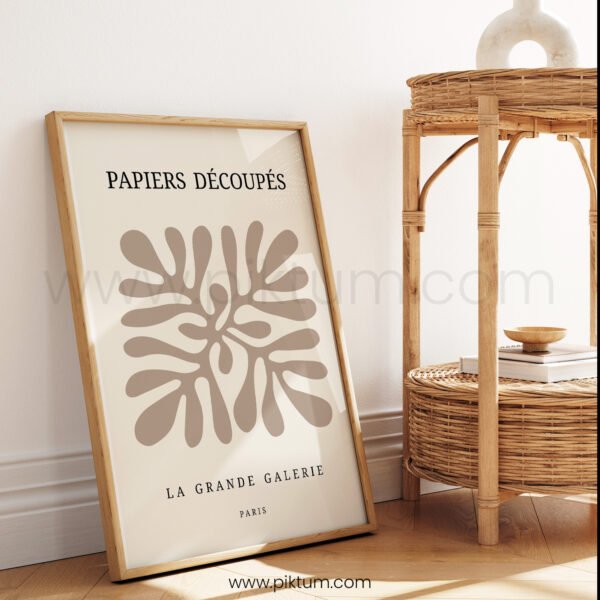 Elegant Minimalist Printable Wall Art - Papiers Découpés