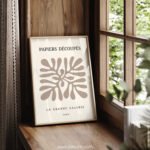 Elegant Minimalist Printable Wall Art - Papiers Découpés