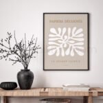 Minimalist Beige and White Printable Wall Art
