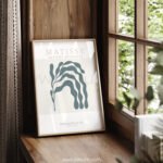 Modern Abstract Matisse Inspired Printable Wall Art
