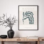 Modern Abstract Matisse Inspired Printable Wall Art