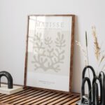 Elegant Modern Abstract Matisse Printable Wall Art