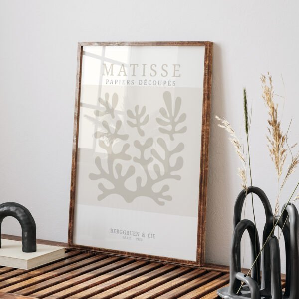 Elegant Modern Abstract Matisse Printable Wall Art