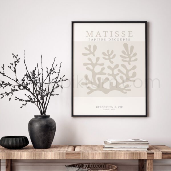 Elegant Modern Abstract Matisse Printable Wall Art