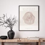 Modern Abstract Matisse Printable Wall Art