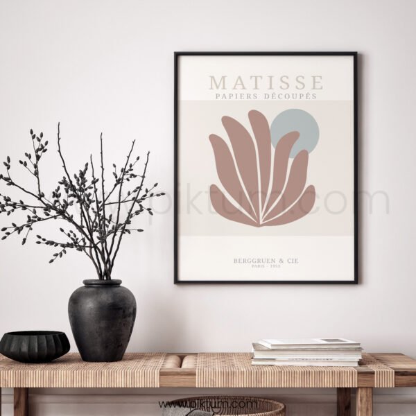 Matisse Inspired Modern Abstract Printable Wall Art