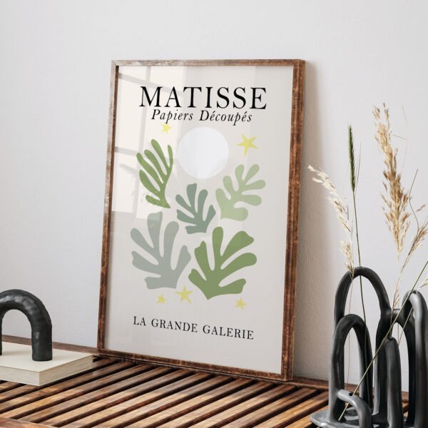 Modern Abstract Matisse Style Printable Wall Art