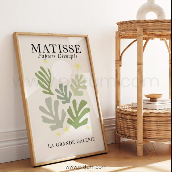 Modern Abstract Matisse Style Printable Wall Art