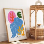 Abstract Printable Wall Art for Modern Interiors