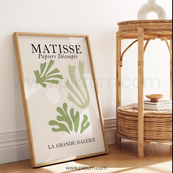 Stylish Matisse-Inspired Abstract Wall Art