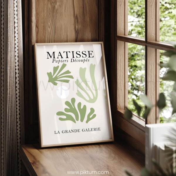 Stylish Matisse-Inspired Abstract Wall Art