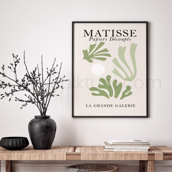 Stylish Matisse-Inspired Abstract Wall Art