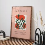 Modern Abstract Printable Wall Art - Matisse Inspired