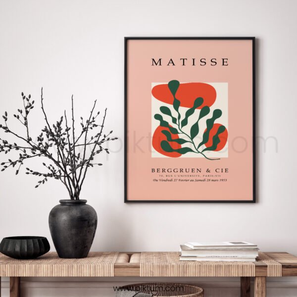 Modern Abstract Printable Wall Art - Matisse Inspired