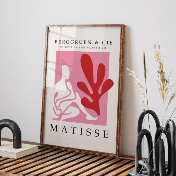 Modern Abstract Matisse Style Printable Wall Art