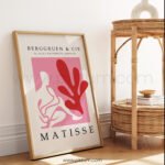 Modern Abstract Matisse Style Printable Wall Art