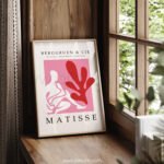 Modern Abstract Matisse Style Printable Wall Art