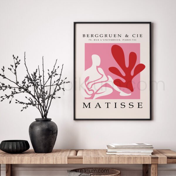 Modern Abstract Matisse Style Printable Wall Art