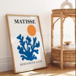 Modern Abstract Matisse Art Print - Printable Wall Decor