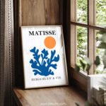 Modern Abstract Matisse Art Print - Printable Wall Decor