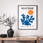Modern Abstract Matisse Art Print - Printable Wall Decor