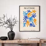 Matisse Inspired Abstract Printable Wall Art - Modern Decor