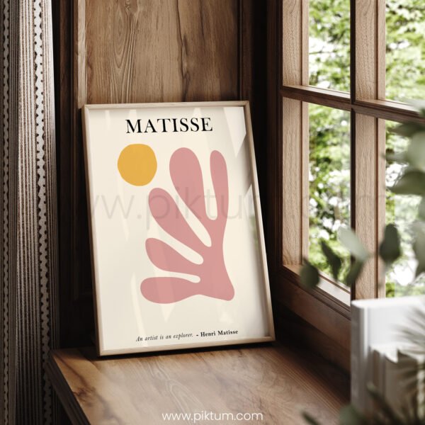 Matisse Inspired Abstract Printable Wall Art
