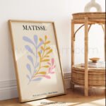 Matisse Inspired Modern Abstract Printable Wall Art