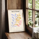 Matisse Inspired Modern Abstract Printable Wall Art