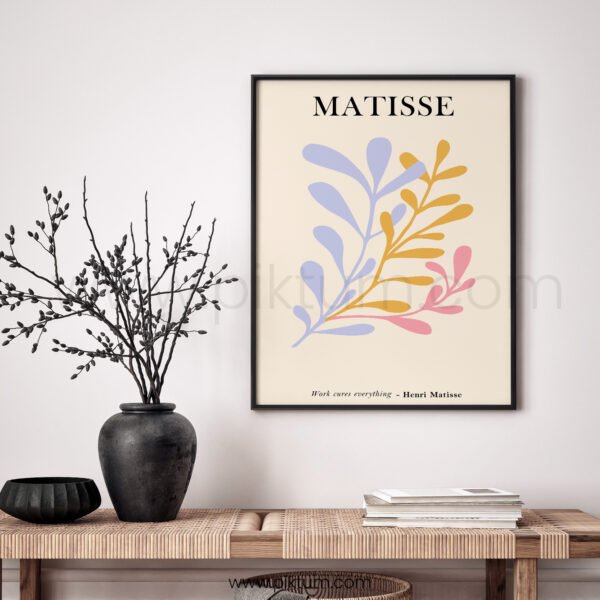 Matisse Inspired Modern Abstract Printable Wall Art