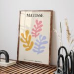 Modern Abstract Matisse-Inspired Printable Wall Art