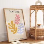 Modern Abstract Matisse-Inspired Printable Wall Art