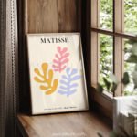 Modern Abstract Matisse-Inspired Printable Wall Art