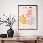 Modern Abstract Matisse-Inspired Printable Wall Art