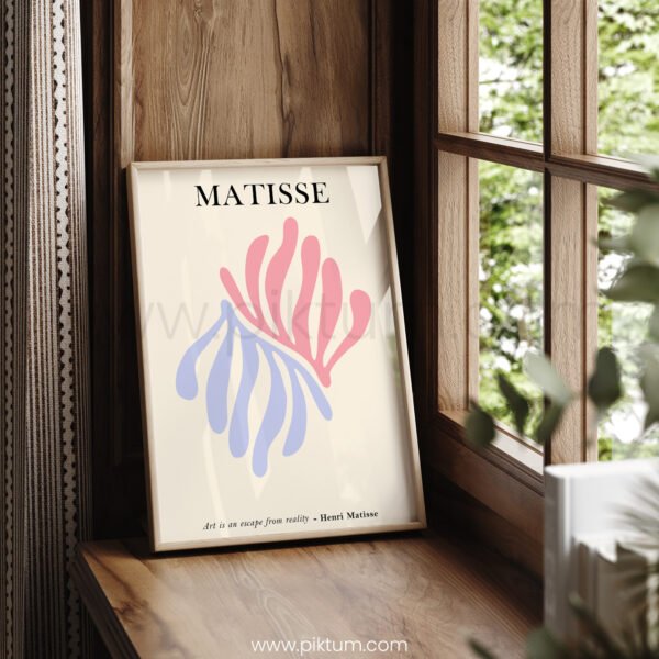 Matisse Inspired Abstract Printable Wall Art