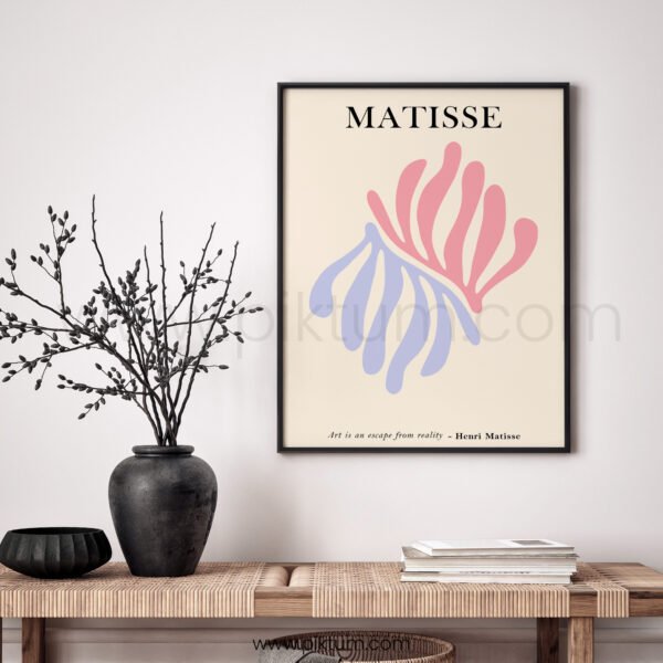 Matisse Inspired Abstract Printable Wall Art